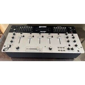 Gemini PMX-1800 Stereo DJ Mixer w/ Built-In Effects – Tested & Working